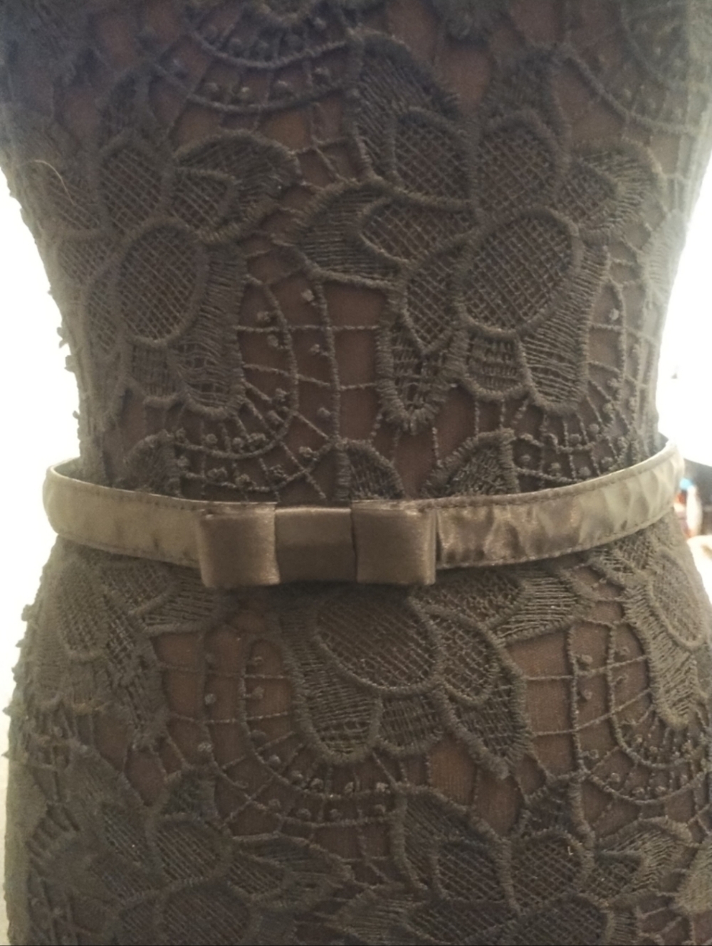 Elegant Gray and Black Women's Belt